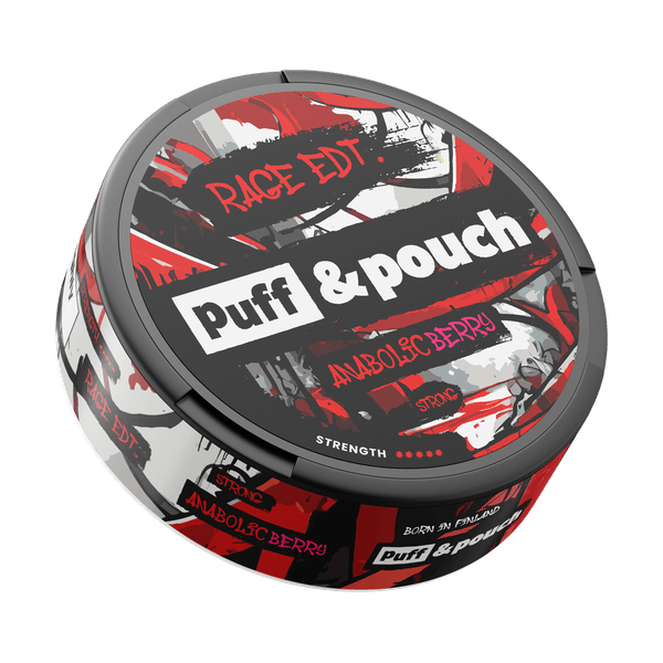 Nikotinové sáčky Puff and Pouch Puff & Pouch Anabolic Berry
