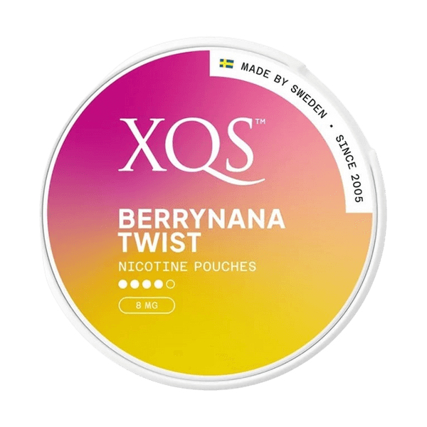 XQS XQS Berrynana Twist nikotinposer