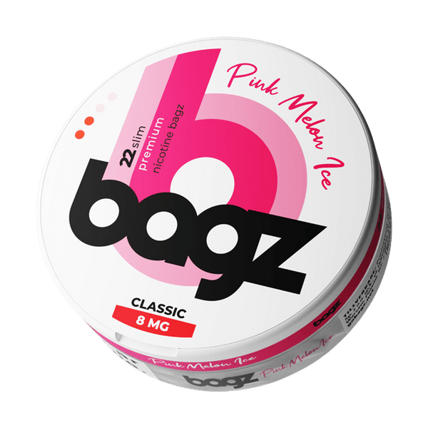 Nikotinové sáčky Bagz BAGZ Pink Melon Ice 8mg