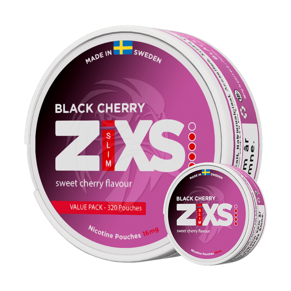 Nikotinové sáčky ZIXS ZIXS Black Cherry Jumbo Can