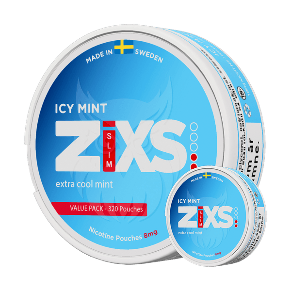 Nikotinové sáčky ZIXS ZIXS Icy Mint Jumbo Can