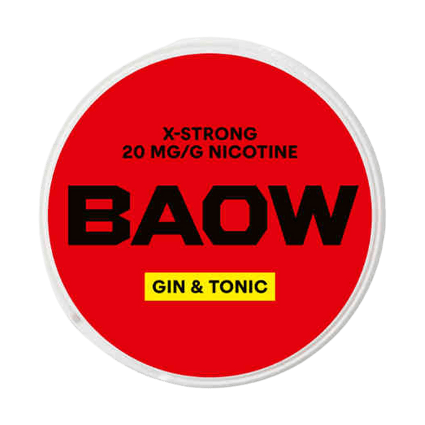 Nikotinové sáčky BAOW Gin & Tonic X-strong